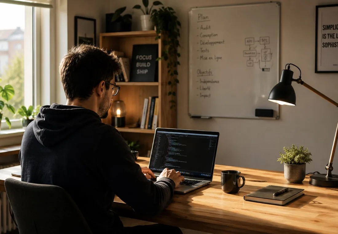 Développement web sur un poste de travail